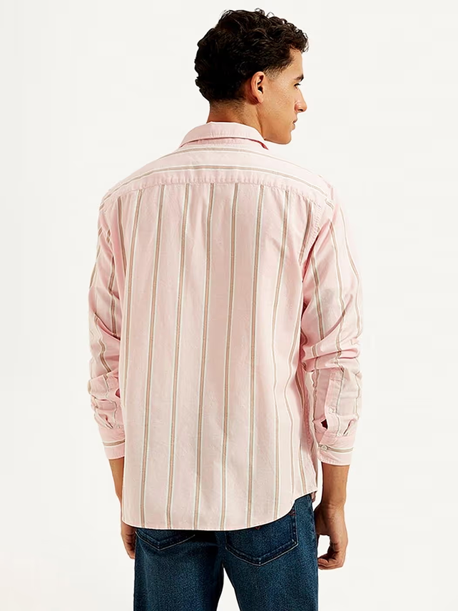 Men's Striped Slim Fit Shirt